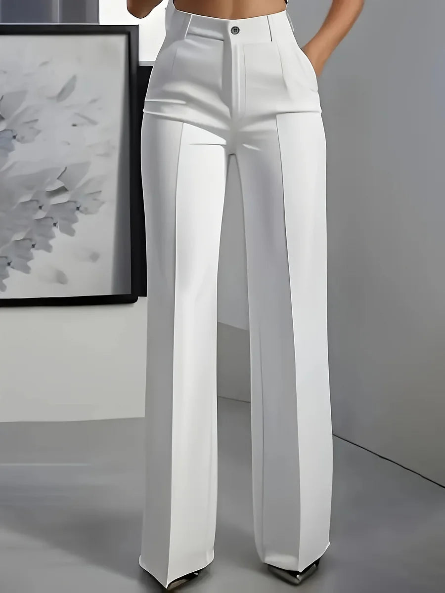 High-Waisted Tailored Pants Harrah