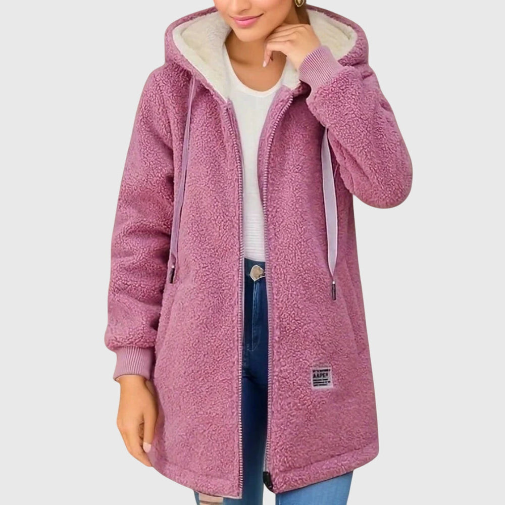 Soft Fleece Jacket with Hood