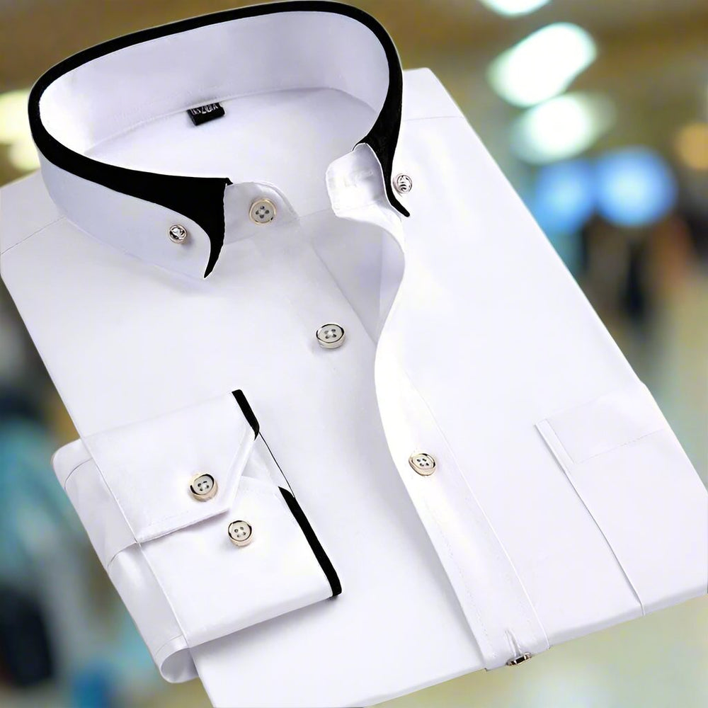 Long-Sleeve Button-Down Shirt
