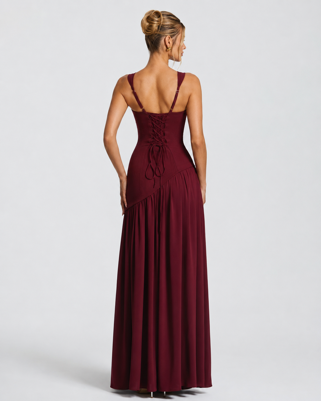 Corset Maxi Evening Dress