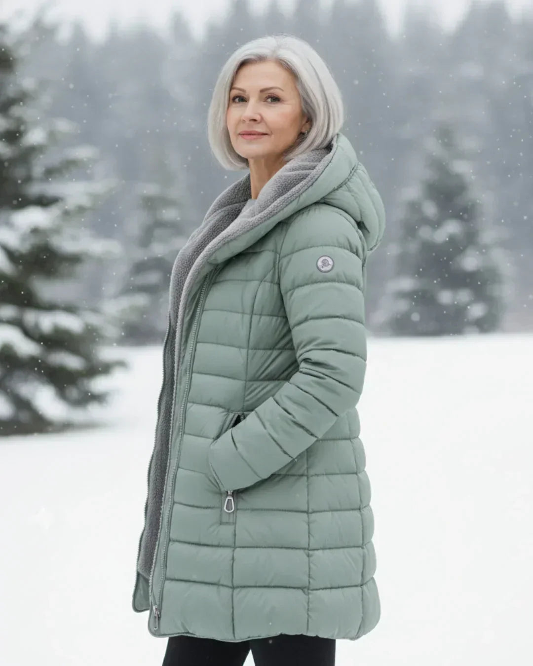 Warm Hooded Winter Jacket