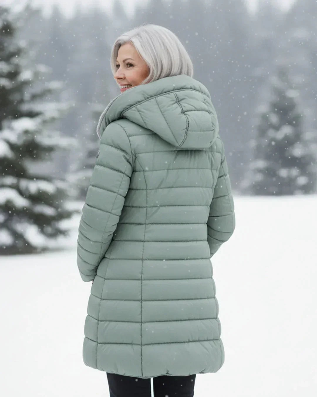 Warm Hooded Winter Jacket