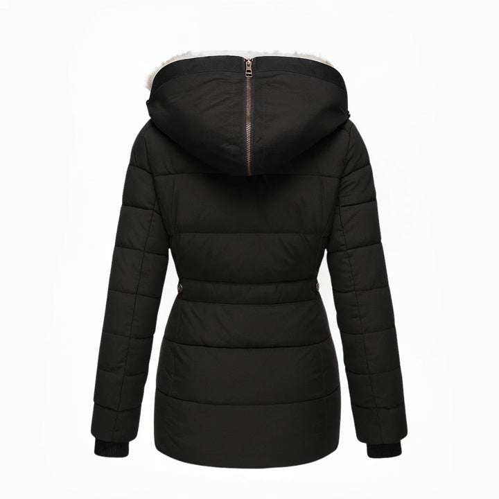 Hooded Quilted Winter Coat