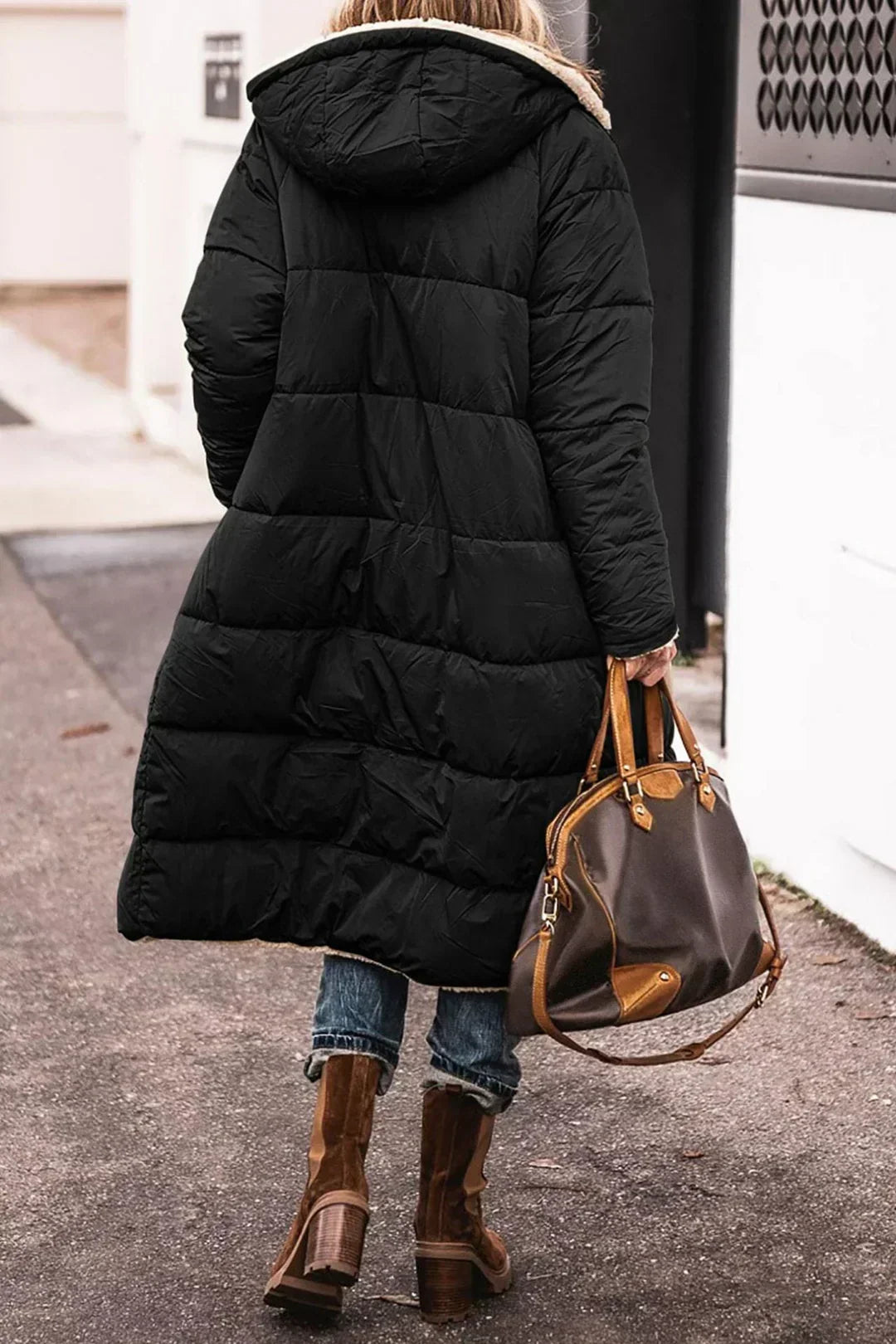 Reversible Long Winter Jacket