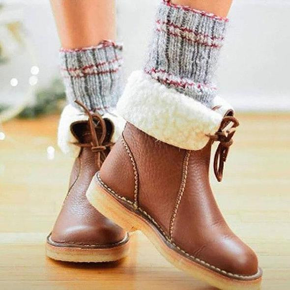 Orthopedic Wool-Lined Boots