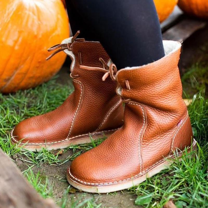 Orthopedic Wool-Lined Boots