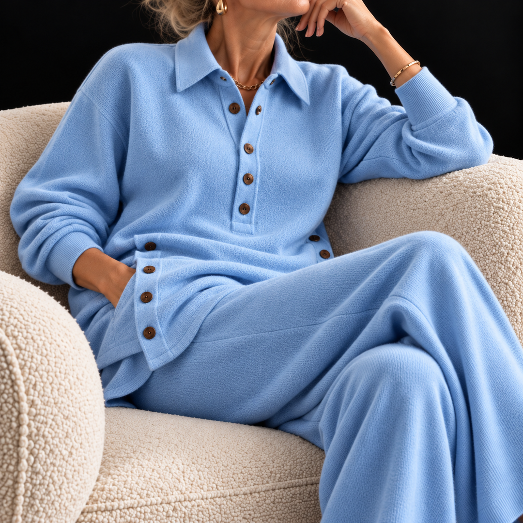 Cashmere Knit Lounge Set