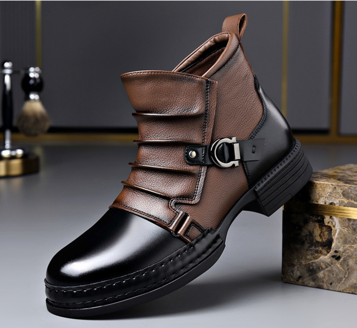 Genuine Leather Ankle Boots