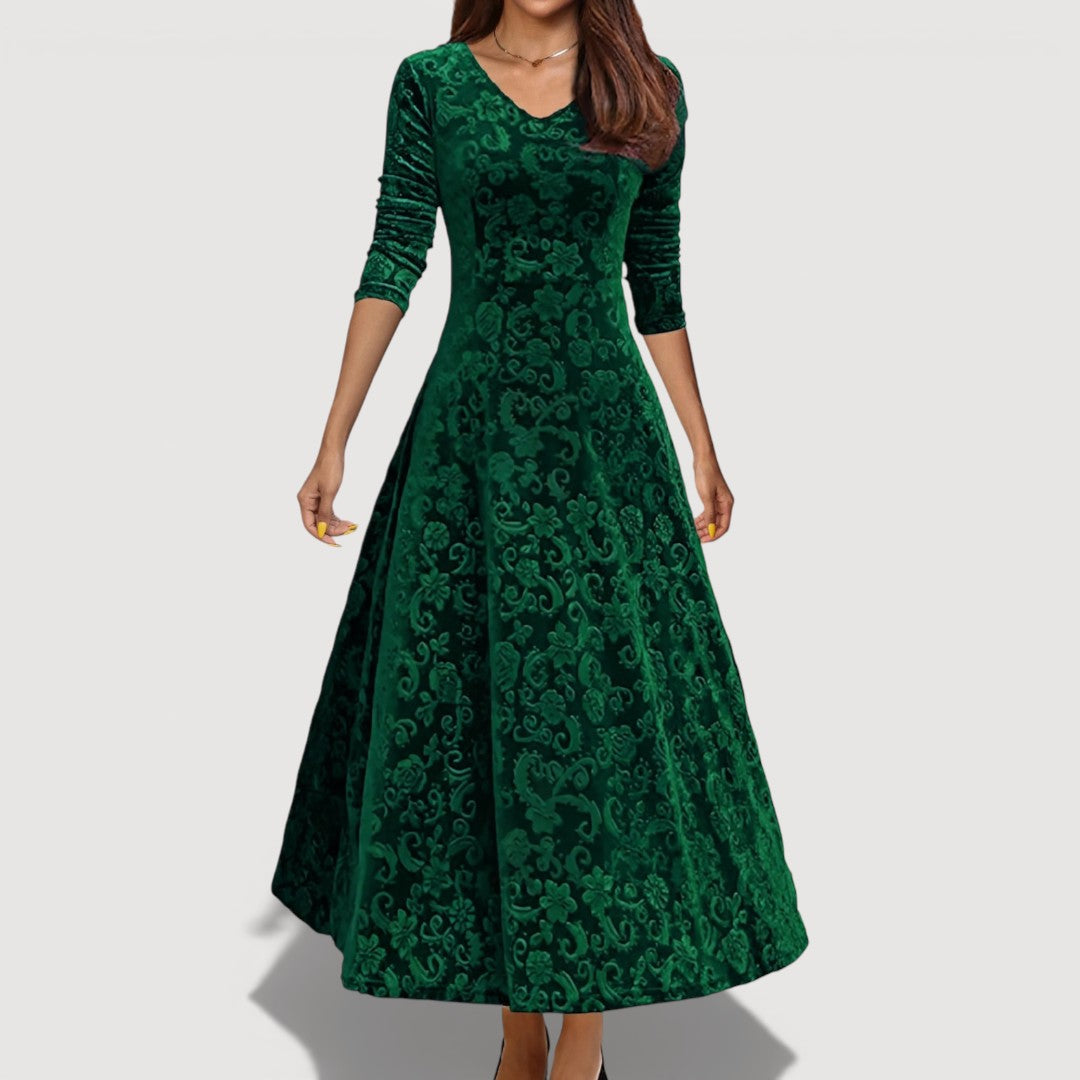 Elegant Velvet Dress