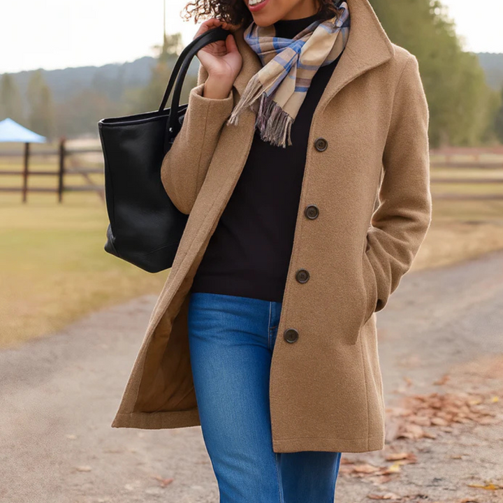 Classic Coat for Chilly Days
