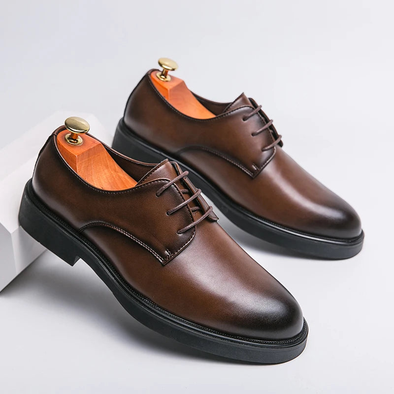 Classic Leather Oxford Shoes