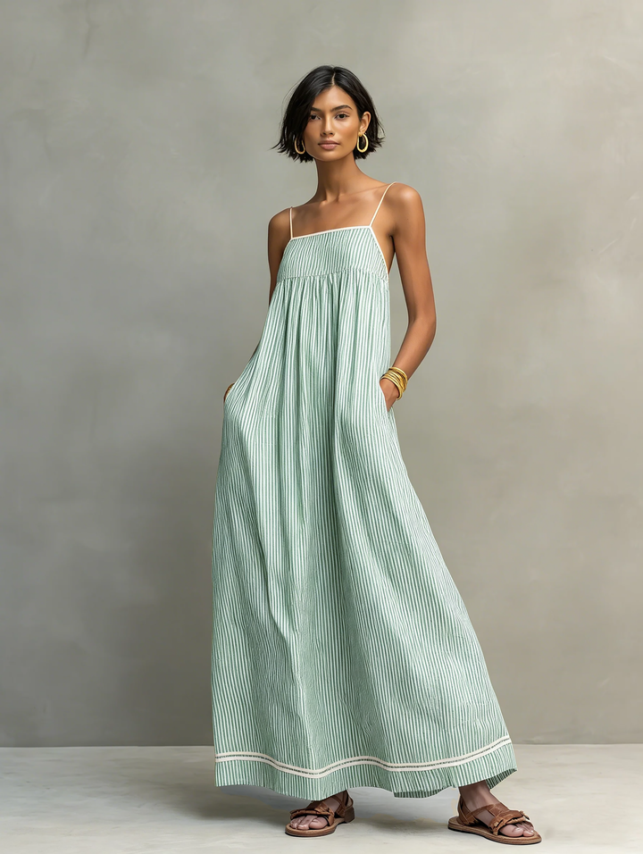 Striped Maxi Dress