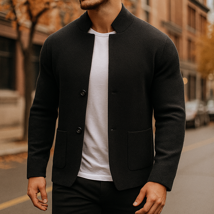 Textured Knit Cardigan