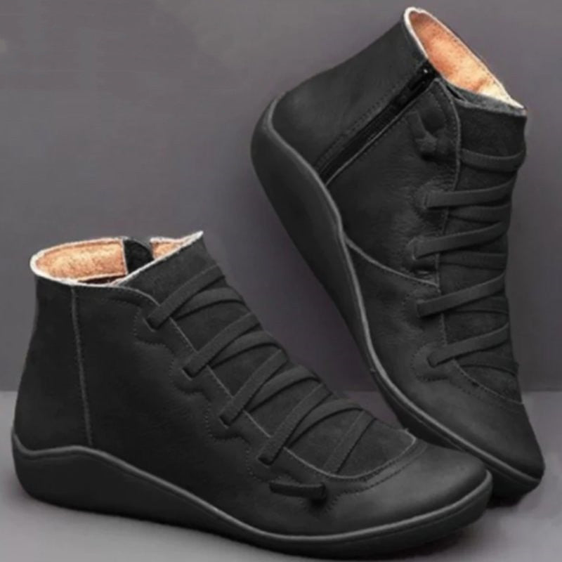 Wide Supportive Ankle Boots