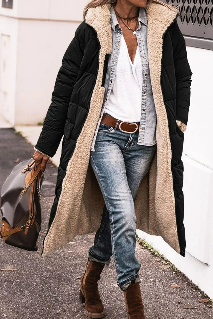 Reversible Long Winter Jacket