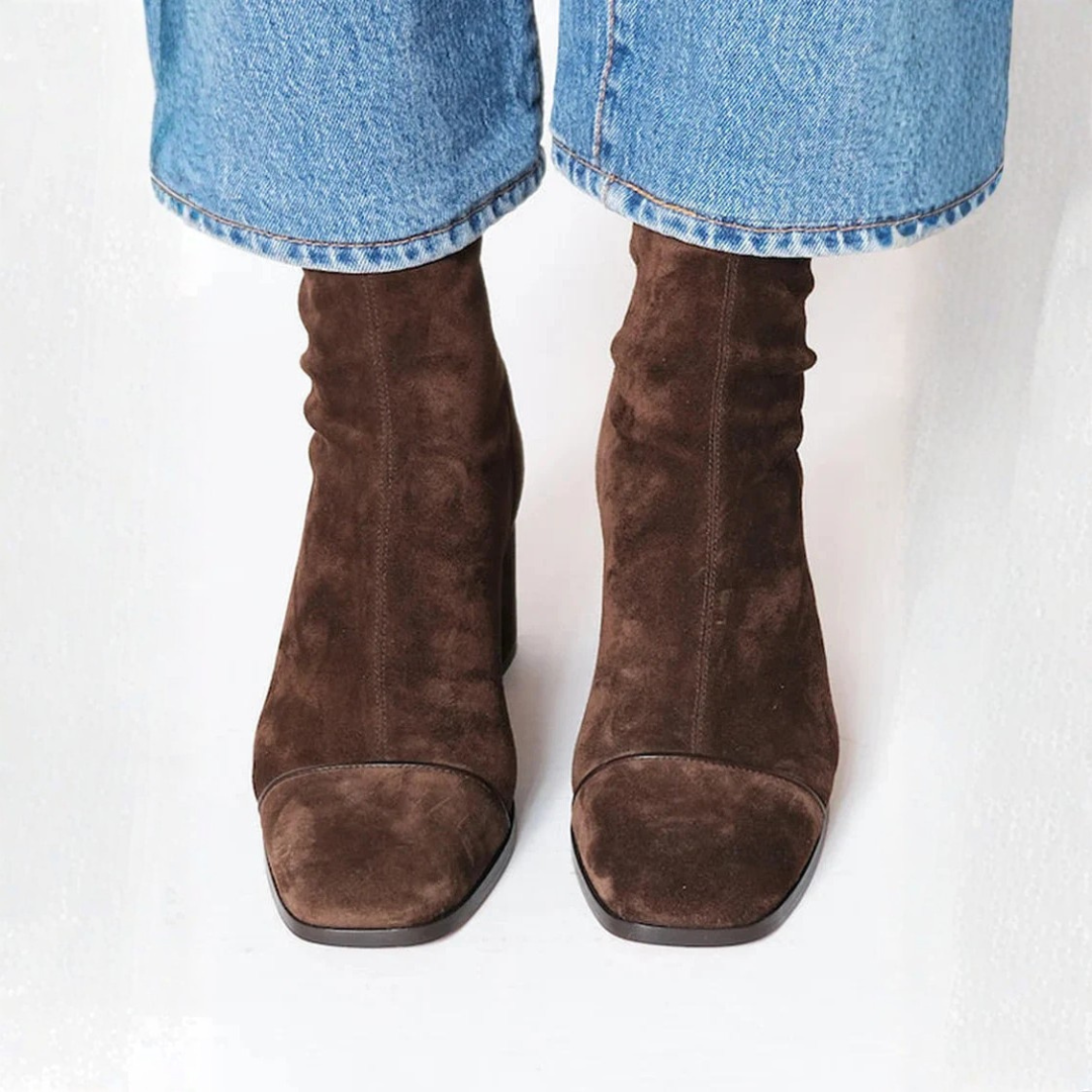 Elegant Comfort Heel Boots