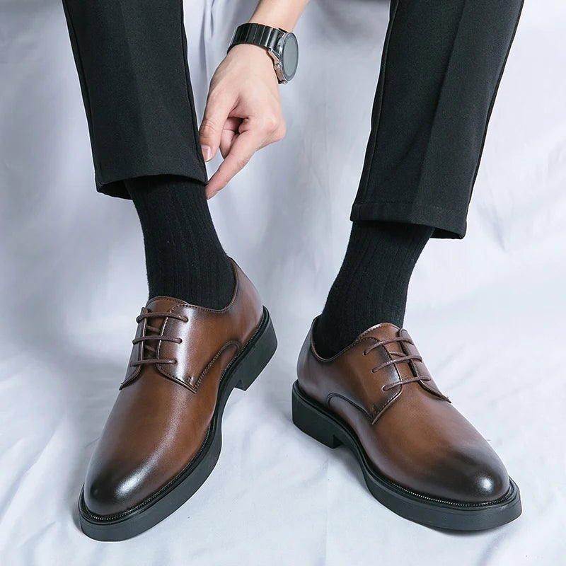Classic Leather Oxford Shoes