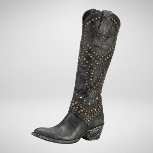 Western Knee-High Boots