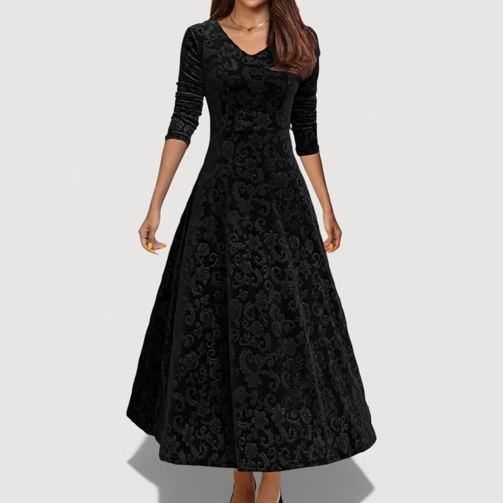 Elegant Velvet Dress