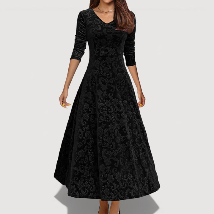 Elegant Velvet Dress