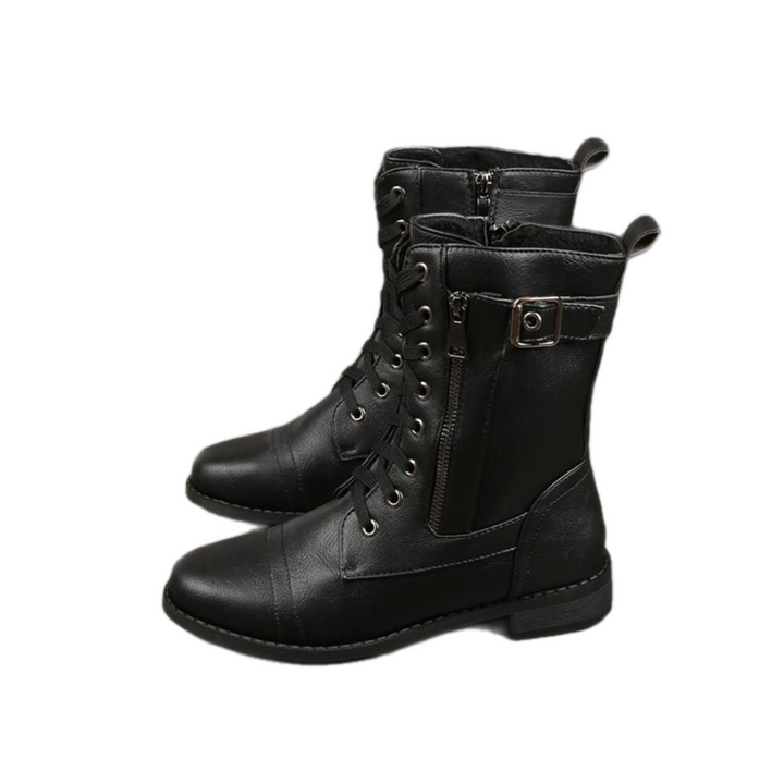 Orthopedic Leather Ankle Boots