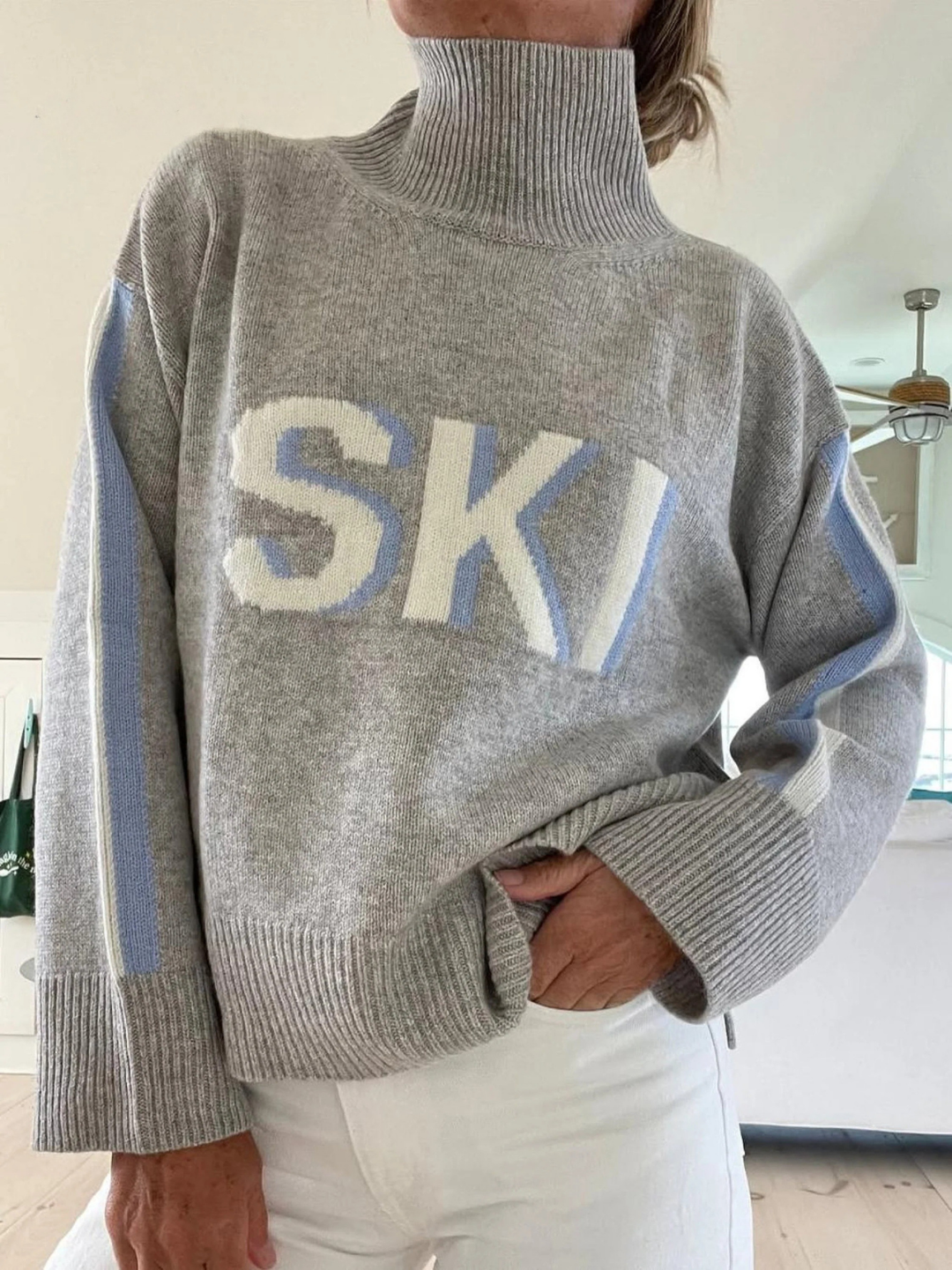 Retro Turtleneck Sweater