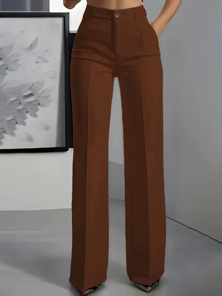 High-Waisted Tailored Pants Harrah