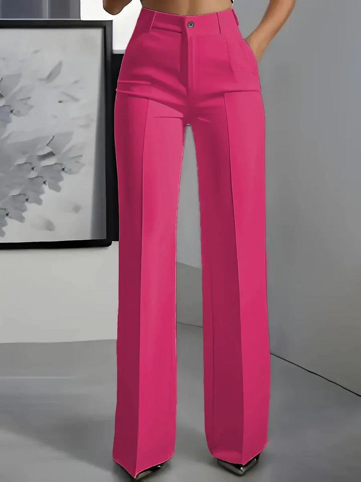 High-Waisted Tailored Pants Harrah