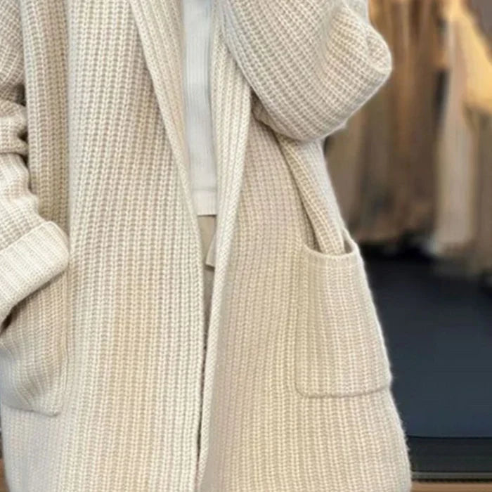 Knitted Cardigan with Pockets