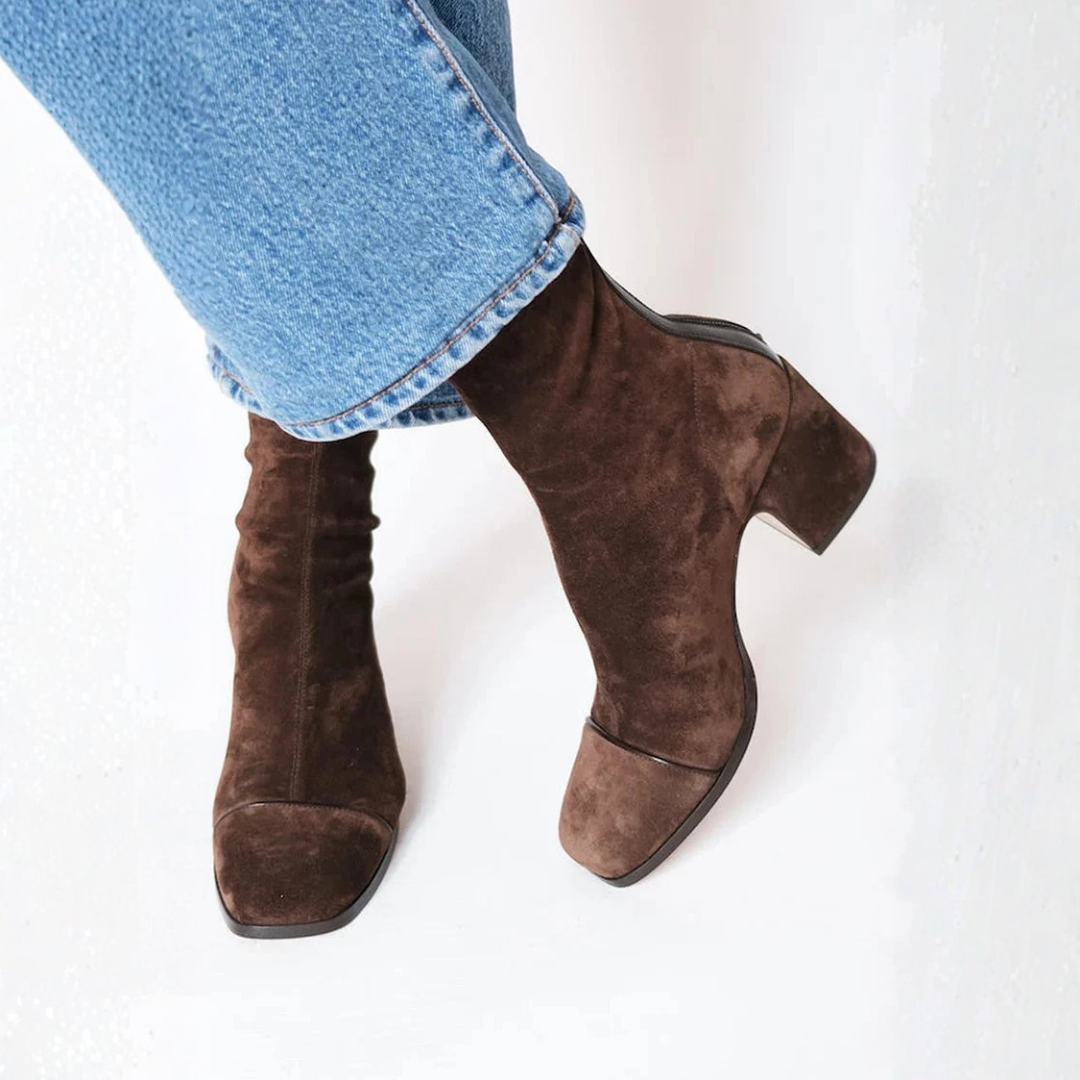 Elegant Comfort Heel Boots