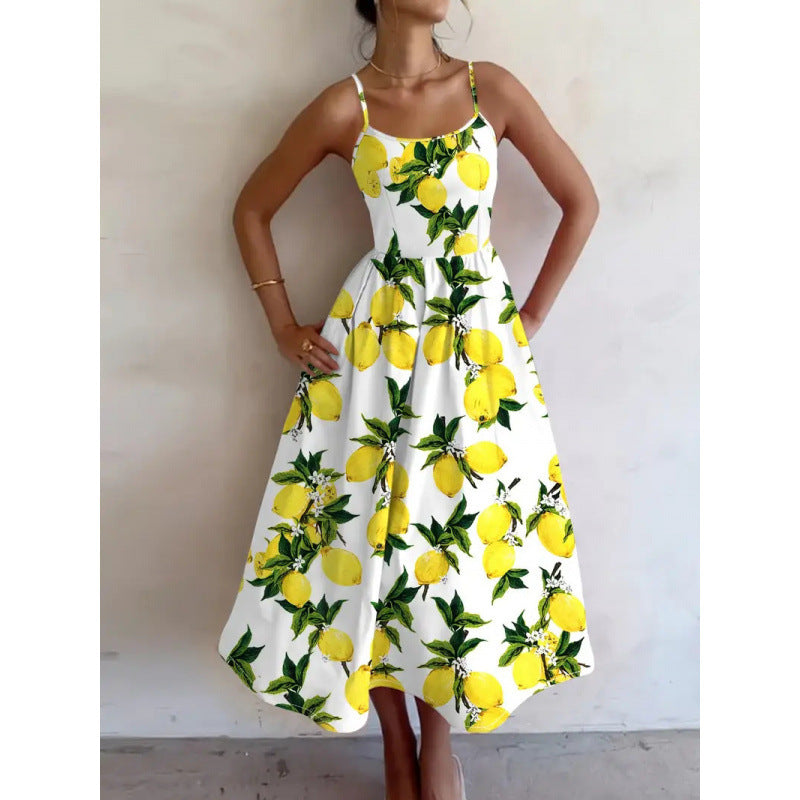 Lemon Grove Midi Dress