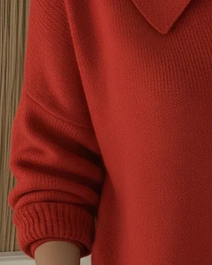 Cropped Collared Knit Cardigan