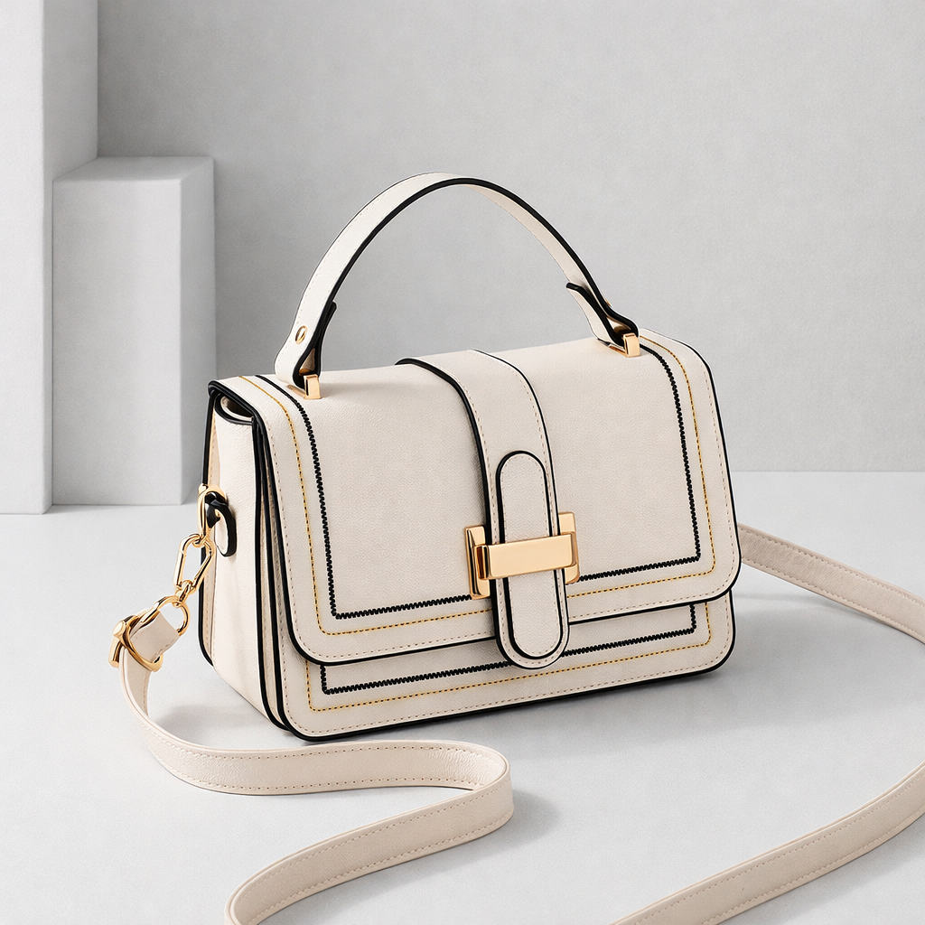 Elegant Structured Shoulder Bag