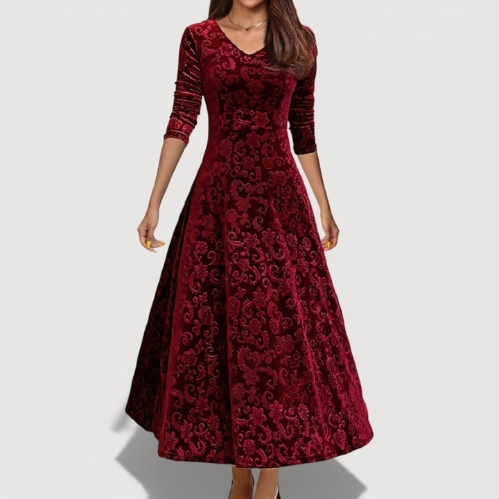 Elegant Velvet Dress