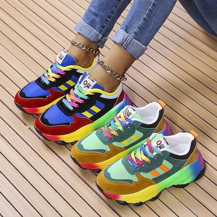 Rainbow Comfort Sneakers