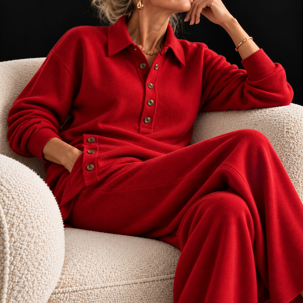 Cashmere Knit Lounge Set