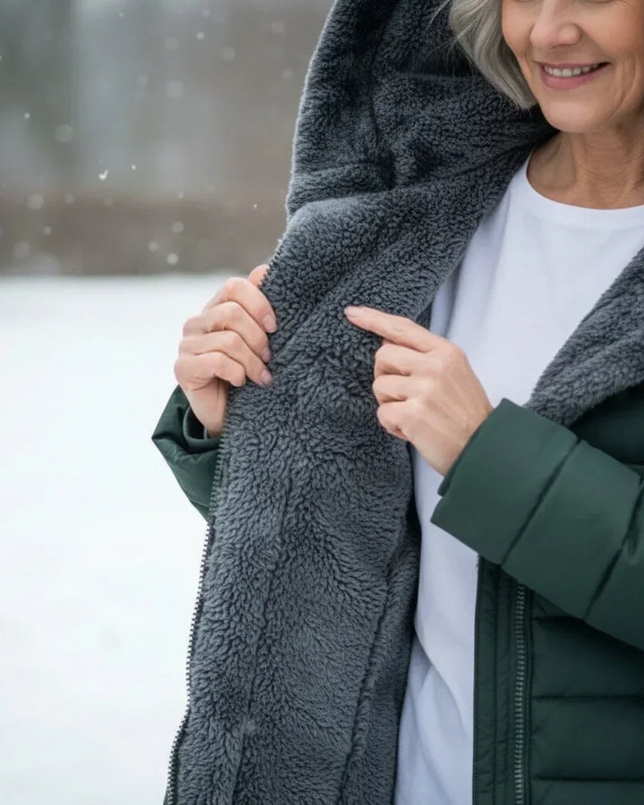 Warm Hooded Winter Jacket