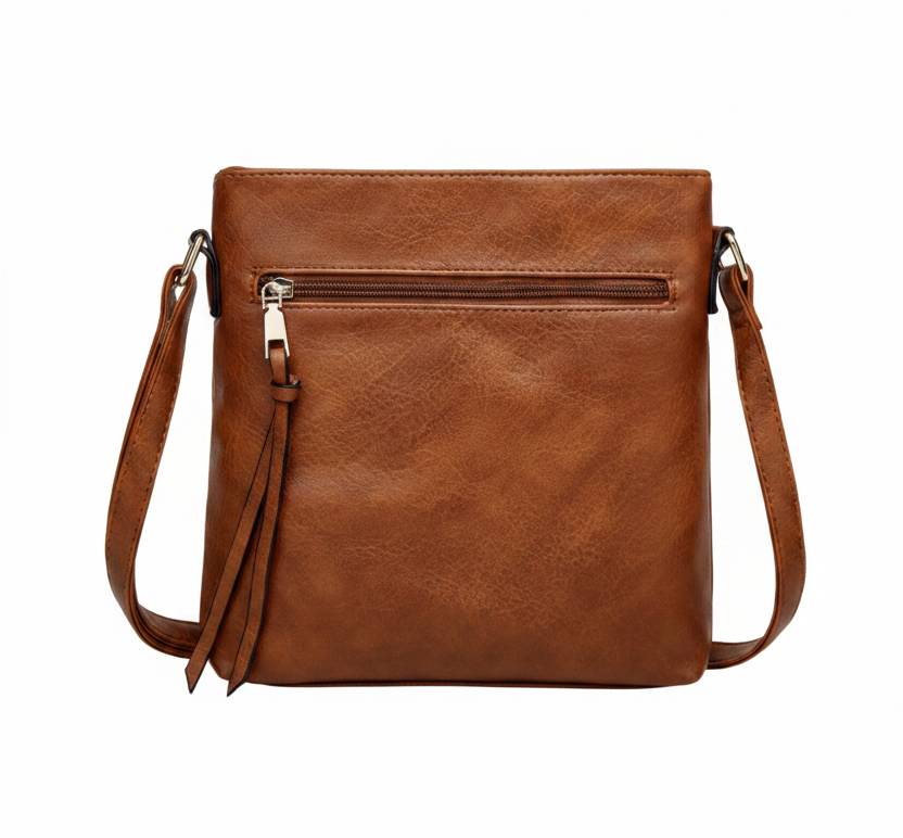 Vegan Hobo Crossbody Bag