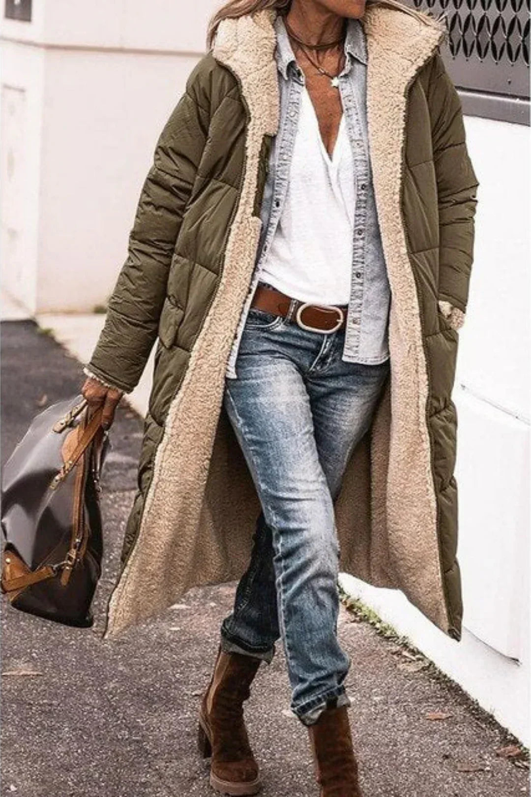 Reversible Long Winter Jacket