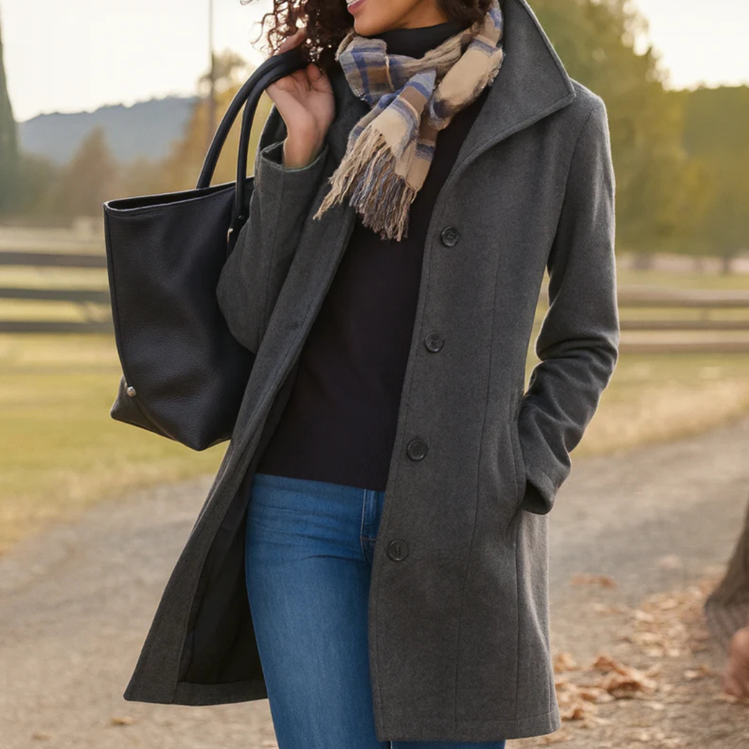 Classic Coat for Chilly Days