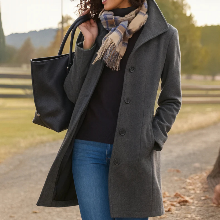 Classic Coat for Chilly Days