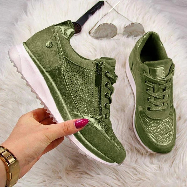 Zip-Up Orthopedic Sneakers