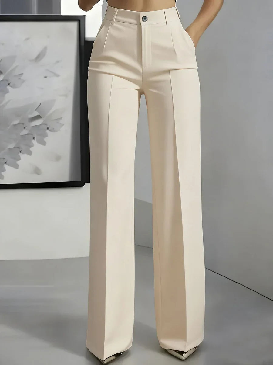 High-Waisted Tailored Pants Harrah