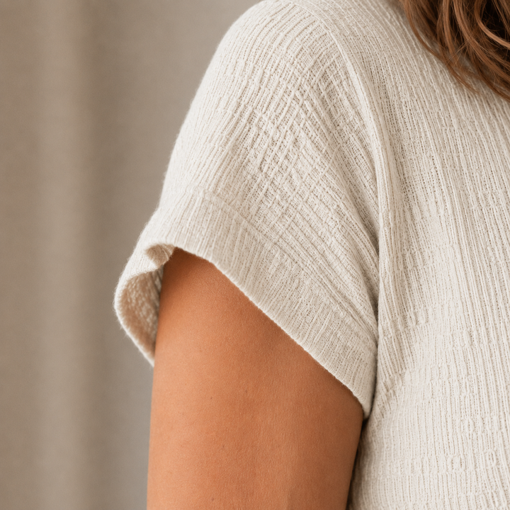 Ribbed Knotted Midi Dress