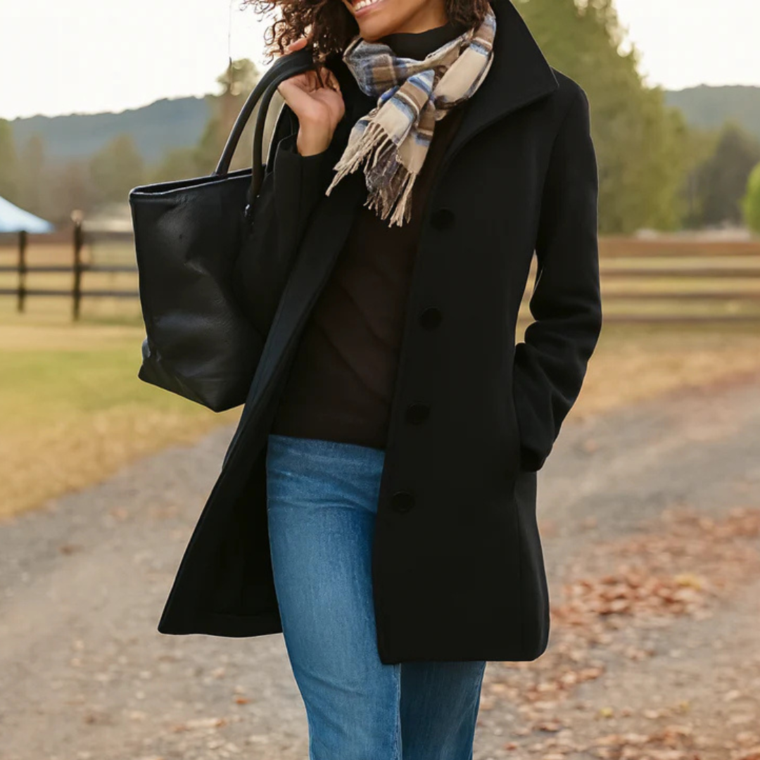 Classic Coat for Chilly Days