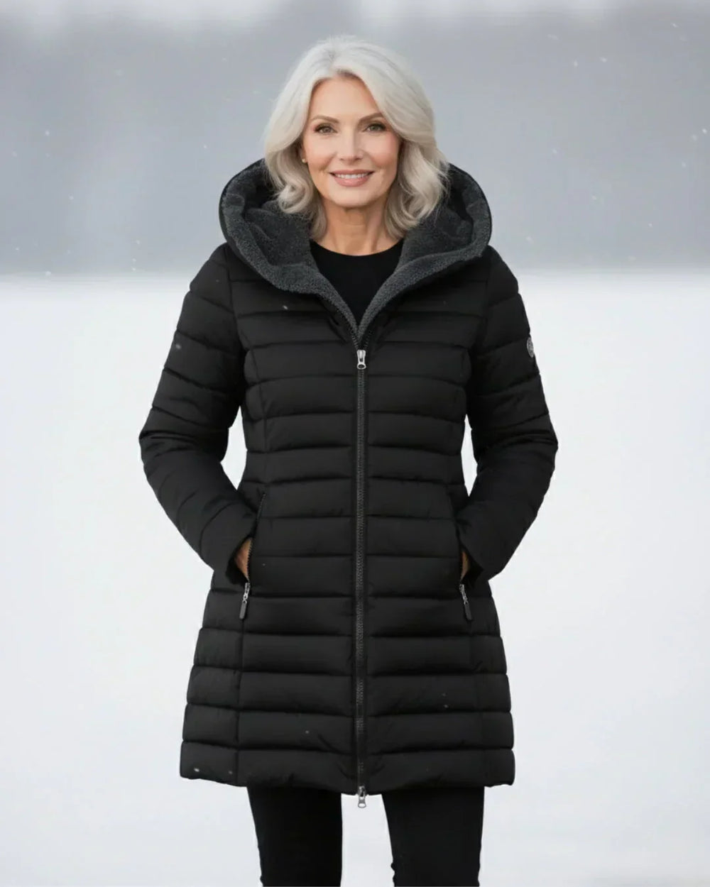 Warm Hooded Winter Jacket