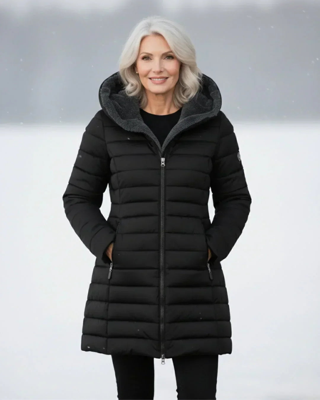 Warm Hooded Winter Jacket