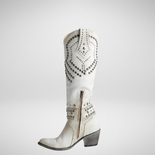 Western Knee-High Boots