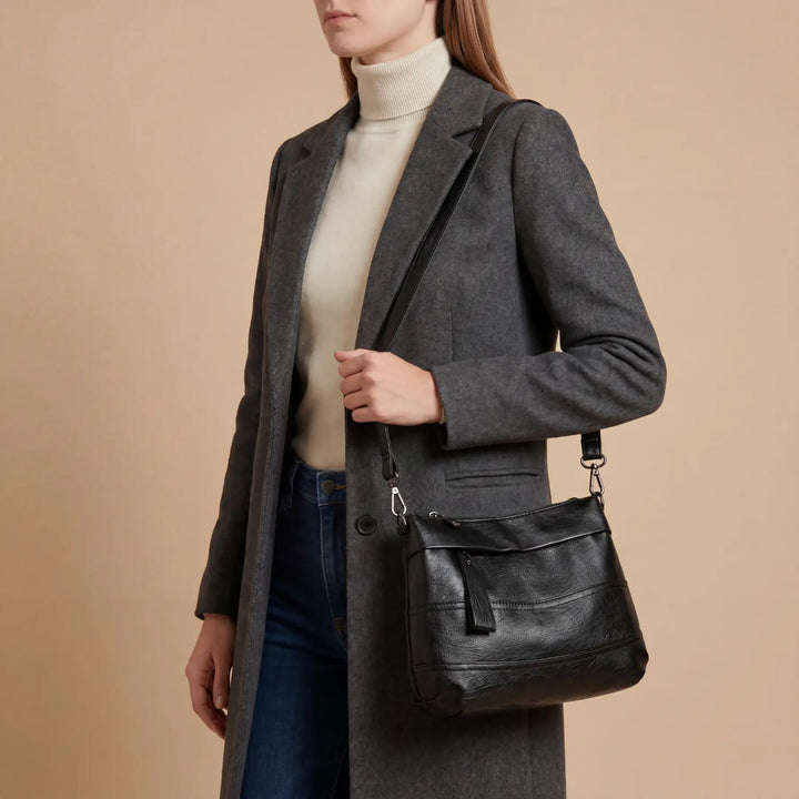 Multi-Compartment Crossbody Bag