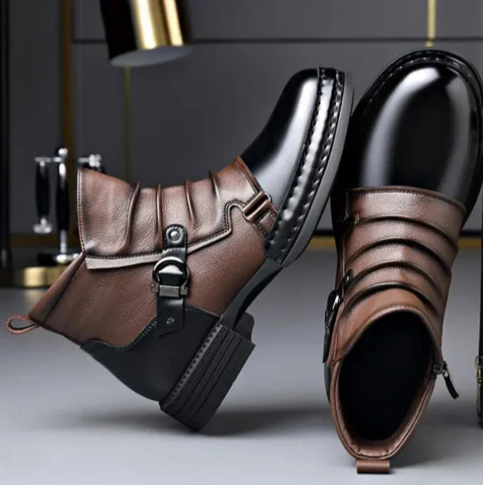 Genuine Leather Ankle Boots
